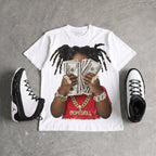 Space Jam 9s DopeSkill T-Shirt Rich Youth Graphic