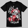 Space Jam 9s DopeSkill T-Shirt Smile Through The Pain Graphic