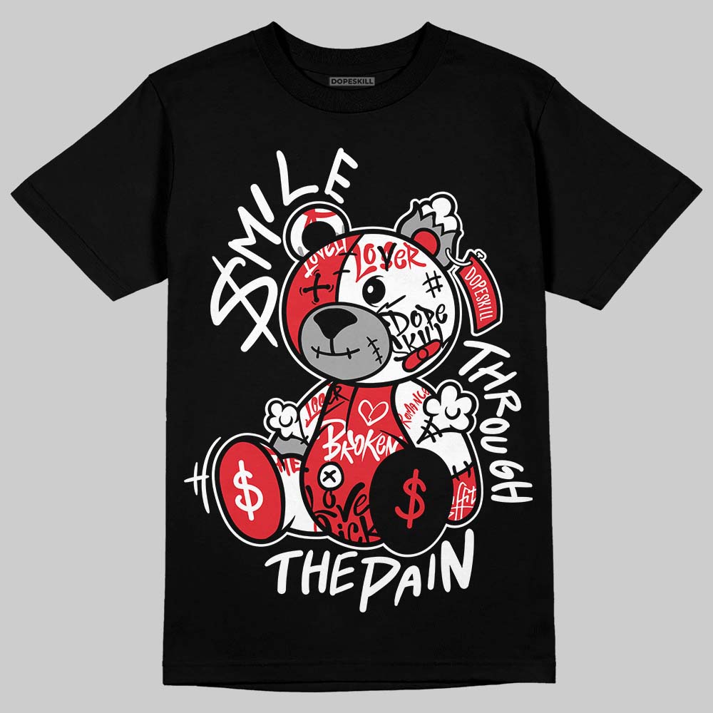 Space Jam 9s DopeSkill T-Shirt Smile Through The Pain Graphic