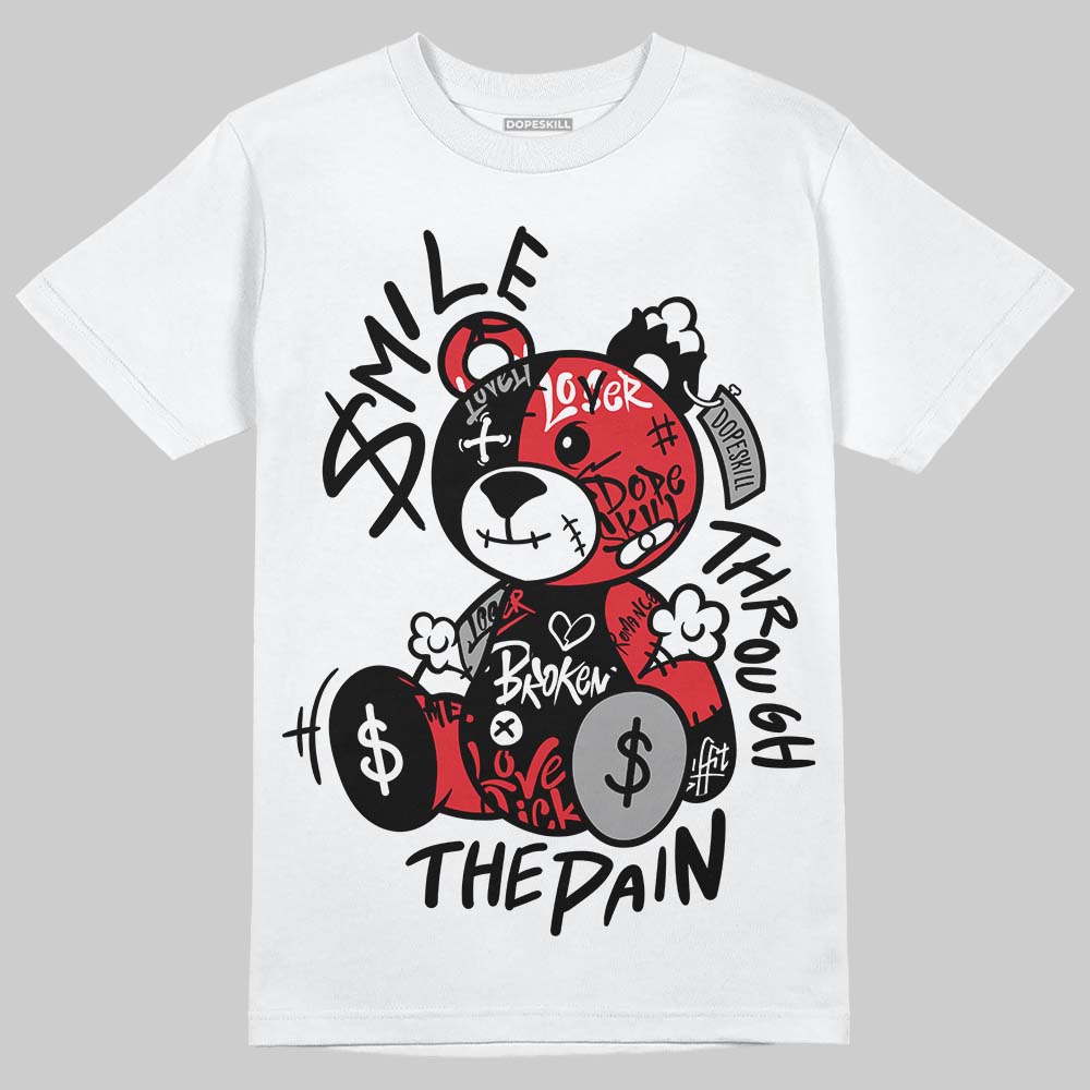 Space Jam 9s DopeSkill T-Shirt Smile Through The Pain Graphic