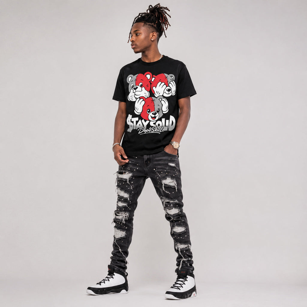 Space Jam 9s DopeSkill T-Shirt Stay Solid Graphic