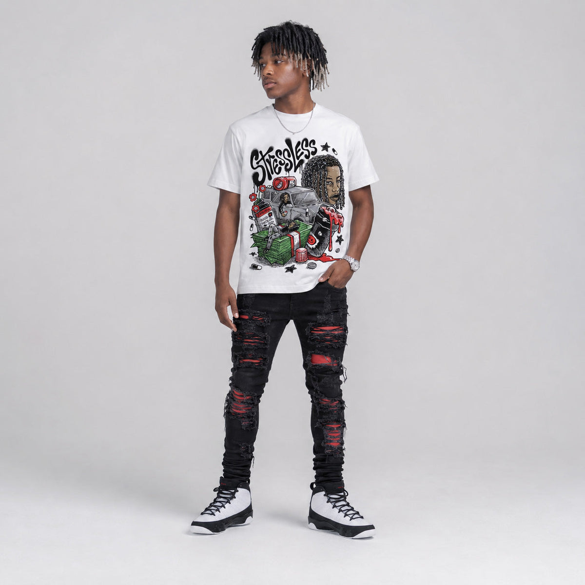 Space Jam 9s DopeSkill T-Shirt Stressless Graphic
