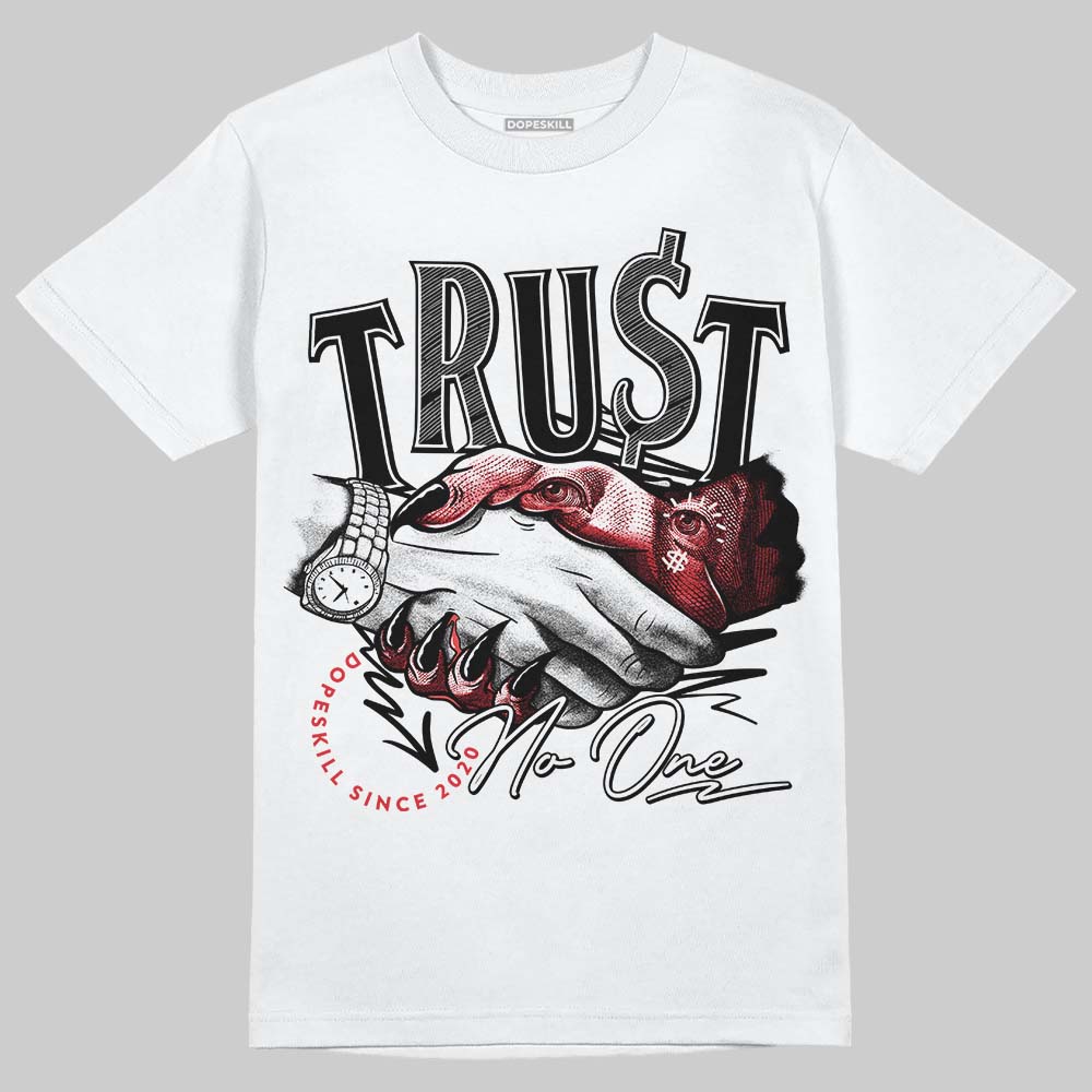 Space Jam 9s DopeSkill T-Shirt Trust No One Graphic