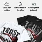 Space Jam 9s DopeSkill T-Shirt Trust No One Graphic