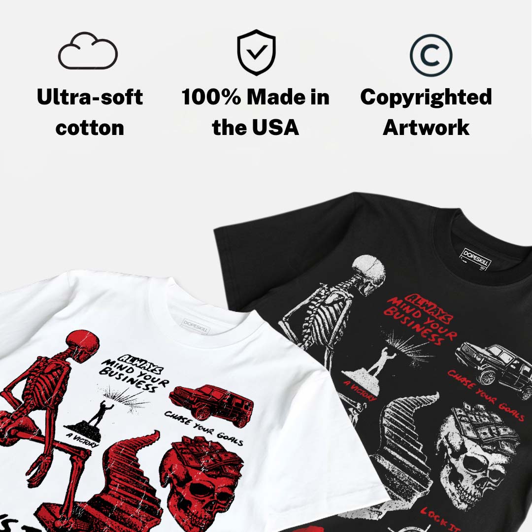 Space Jam 9s DopeSkill T-Shirt Ways To Get Ahead Graphic