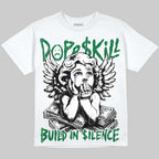 Bucks 12s DopeSkill Oversize Print T-Shirt Build in Silence Graphic