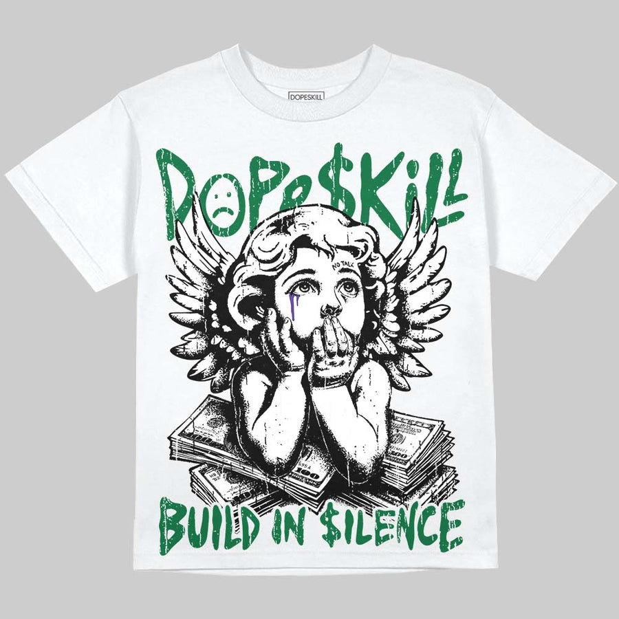 Bucks 12s ChanceGift Oversize Print T-Shirt Build in Silence Graphic