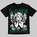 Bucks 12s DopeSkill Oversize Print T-Shirt Build in Silence Graphic