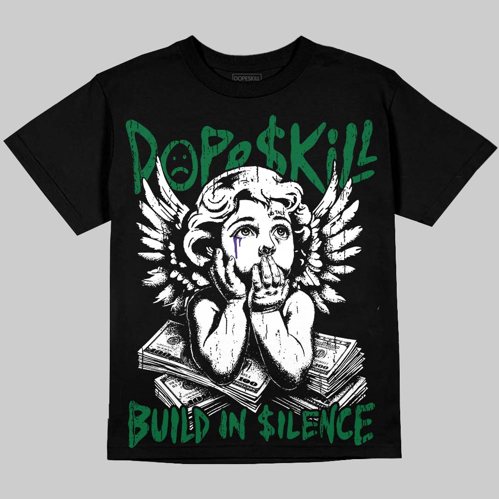 Bucks 12s DopeSkill Oversize Print T-Shirt Build in Silence Graphic