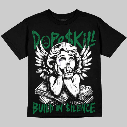 Bucks 12s DopeSkill Oversize Print T-Shirt Build in Silence Graphic