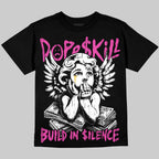 Comic 4s DopeSkill Oversize Print T-Shirt Build in Silence Graphic