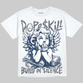 Flint 13s DopeSkill Oversize Print T-Shirt Build in Silence Graphic