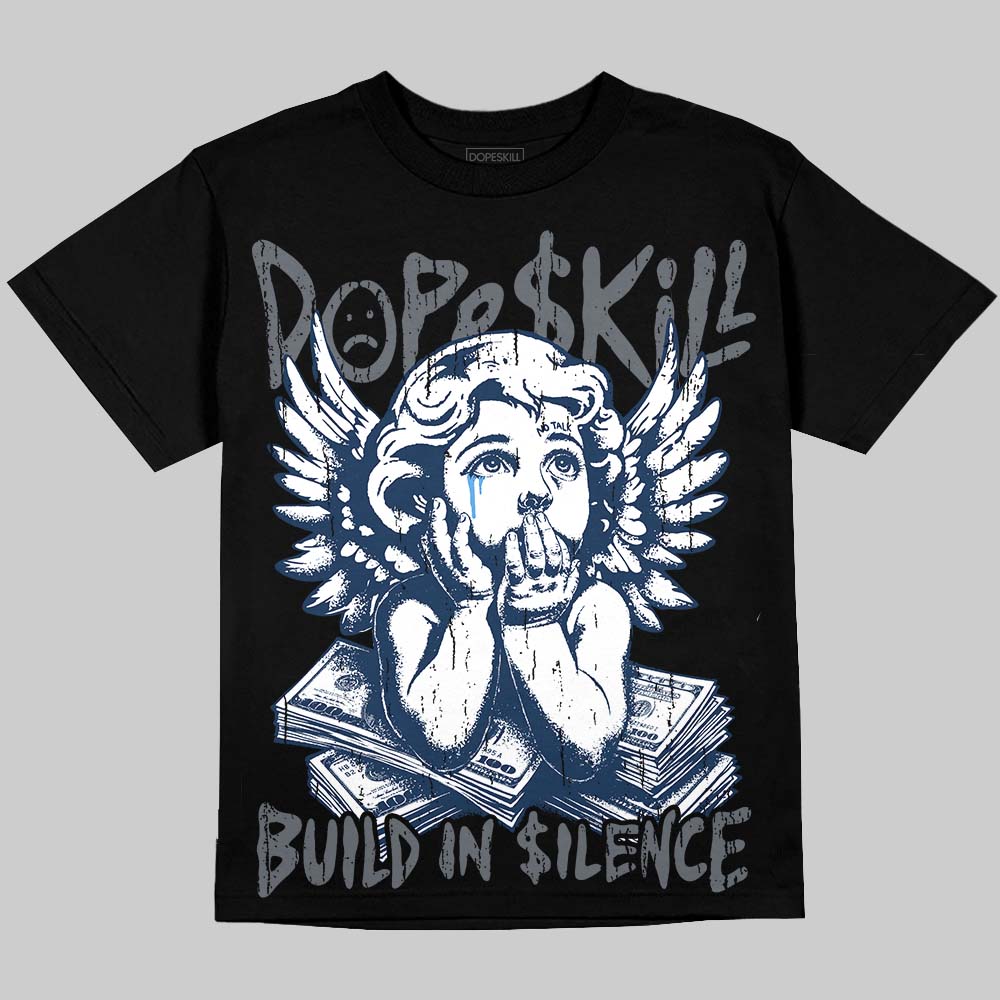 Flint 13s DopeSkill Oversize Print T-Shirt Build in Silence Graphic