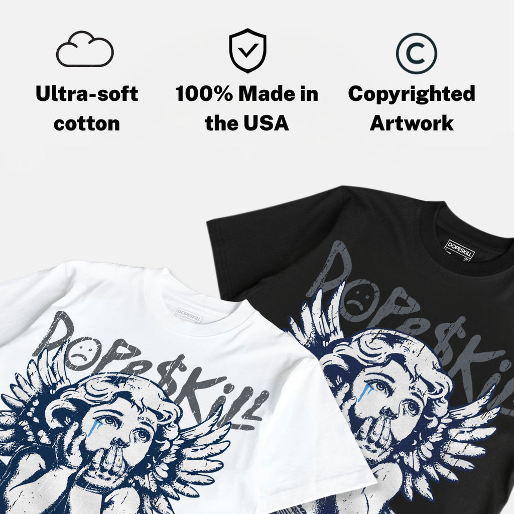 Flint 13s DopeSkill Oversize Print T-Shirt Build in Silence Graphic