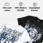 Flint 13s DopeSkill Oversize Print T-Shirt Build in Silence Graphic