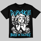 Gamma 11s DopeSkill Oversize Print T-Shirt Build in Silence Graphic