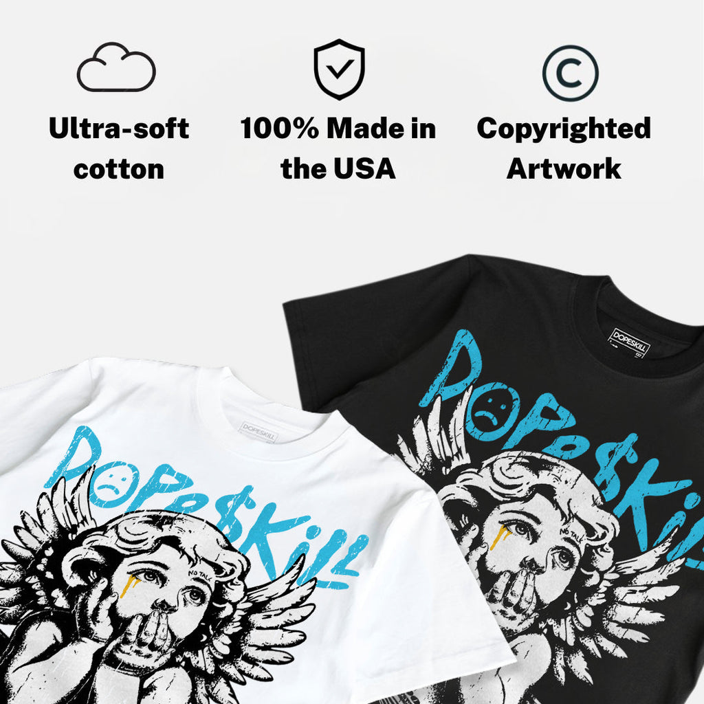 Gamma 11s DopeSkill Oversize Print T-Shirt Build in Silence Graphic