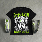 Max 95 OG 'Neon' DopeSkill Oversize Print T-Shirt Build in Silence Graphic