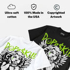 Max 95 OG 'Neon' DopeSkill Oversize Print T-Shirt Build in Silence Graphic