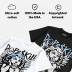 Oreo 6s DopeSkill Oversize Print T-Shirt Build in Silence Graphic