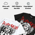Space Jam 9s DopeSkill Oversize Print T-Shirt Build in Silence Graphic