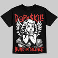 Toro Bravo 4s DopeSkill Oversize Print T-Shirt Build in Silence Graphic