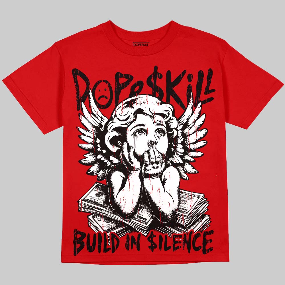 Toro Bravo 4s DopeSkill Oversize Print T-Shirt Build in Silence Graphic