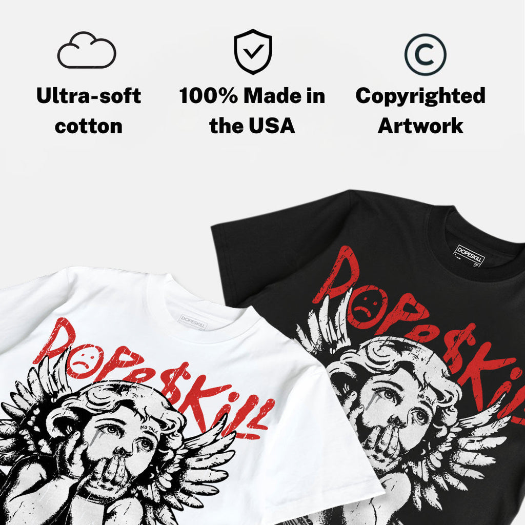 Toro Bravo 4s DopeSkill Oversize Print T-Shirt Build in Silence Graphic