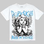 UNC 11s DopeSkill Oversize Print T-Shirt Build in Silence Graphic