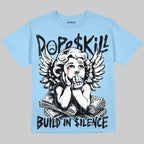 UNC 11s DopeSkill Oversize Print T-Shirt Build in Silence Graphic