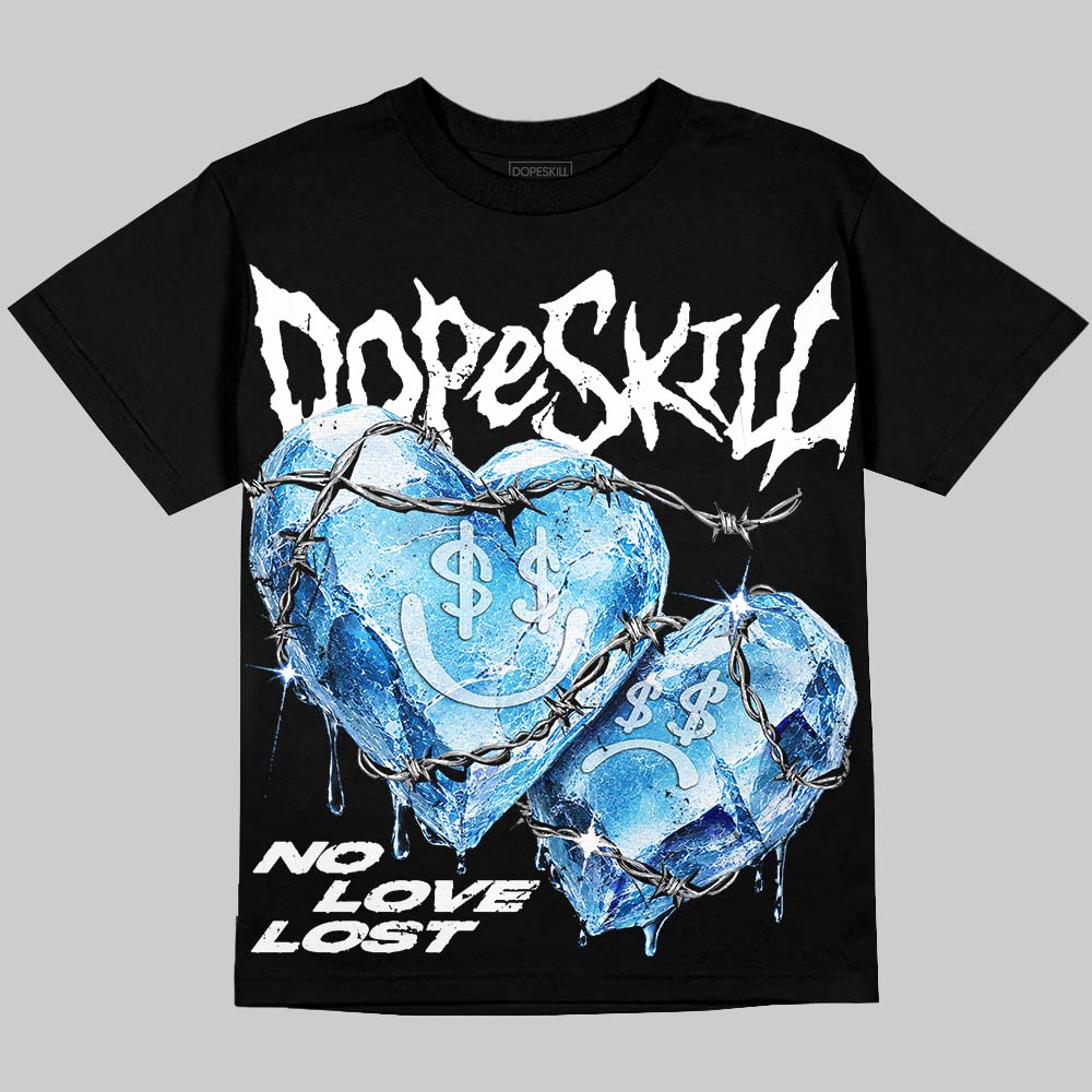 Dunk Panda White Black DopeSkill Oversize Print T-Shirt No Love Lost Graphic