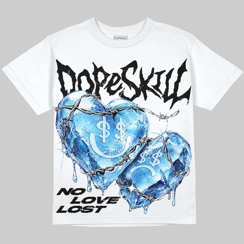 Dunk Panda White Black DopeSkill Oversize Print T-Shirt No Love Lost Graphic
