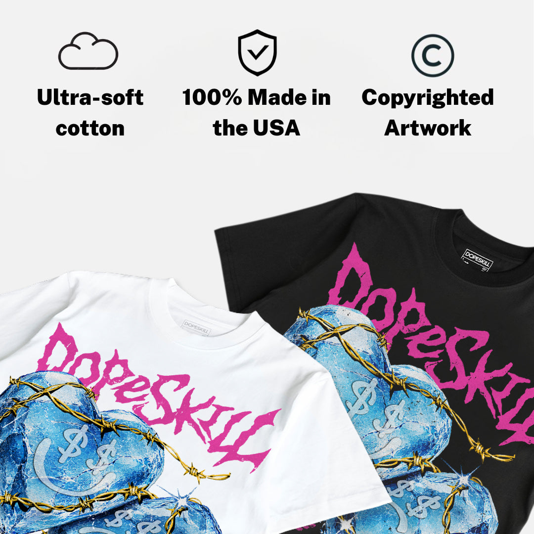 Comic 4s DopeSkill Oversize Print T-Shirt No Love Lost Graphic
