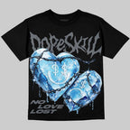 Flint 13s DopeSkill Oversize Print T-Shirt No Love Lost Graphic