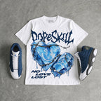 Flint 13s DopeSkill Oversize Print T-Shirt No Love Lost Graphic