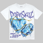Lakers 4s DopeSkill Oversize Print T-Shirt No Love Lost Graphic