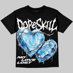 Oreo 6s DopeSkill Oversize Print T-Shirt No Love Lost Graphic