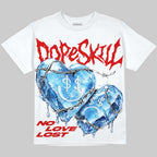 Space Jam 9s DopeSkill Oversize Print T-Shirt No Love Lost Graphic