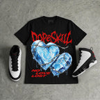 Space Jam 9s DopeSkill Oversize Print T-Shirt No Love Lost Graphic