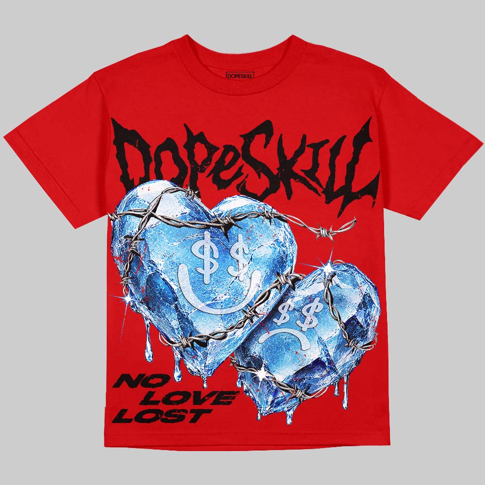 Toro Bravo 4s DopeSkill Oversize Print T-Shirt No Love Lost Graphic