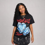 Toro Bravo 4s DopeSkill Oversize Print T-Shirt No Love Lost Graphic