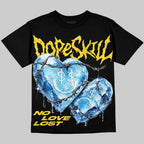Tour Yellow 4s DopeSkill Oversize Print T-Shirt No Love Lost Graphic