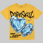 Tour Yellow 4s DopeSkill Oversize Print T-Shirt No Love Lost Graphic