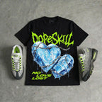 Max 95 OG 'Neon' DopeSkill Oversize Print T-Shirt No Love Lost Graphic