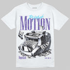 Aqua 8s DopeSkill T-Shirt Too Much Motion Graphic
