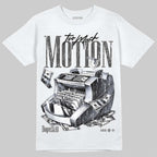 Black Cat 4s DopeSkill T-Shirt Too Much Motion Graphic