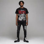 Black Metallic Reimagined 5s DopeSkill T-Shirt Too Much Motion Graphic