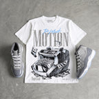 Cool Grey 11s DopeSkill T-Shirt Too Much Motion Graphic