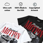Fire Red “Black Tongue” 5s DopeSkill T-Shirt Too Much Motion Graphic