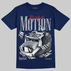 French Blue 12s DopeSkill T-Shirt Too Much Motion Graphic